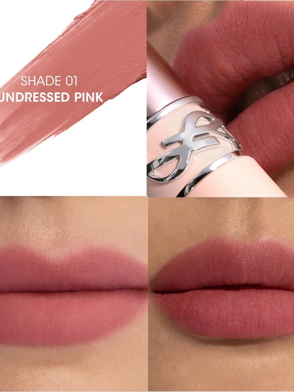 Yves Saint Laurent Lovenude Lip Blusher Shade 1 - Undressed Pink